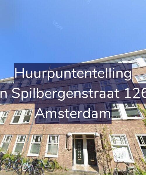 Foto gevel Huurpuntentelling voor Van Spilbergenstraat 126-1, Amsterdam