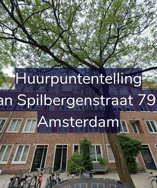 Foto gevel Huurpuntentelling voor Van Spilbergenstraat 79-1, Amsterdam