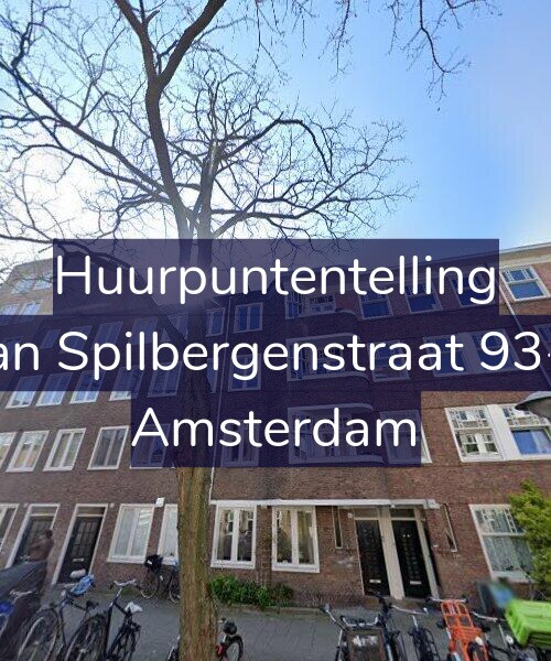 Foto gevel Huurpuntentelling voor Van Spilbergenstraat 93-A, Amsterdam