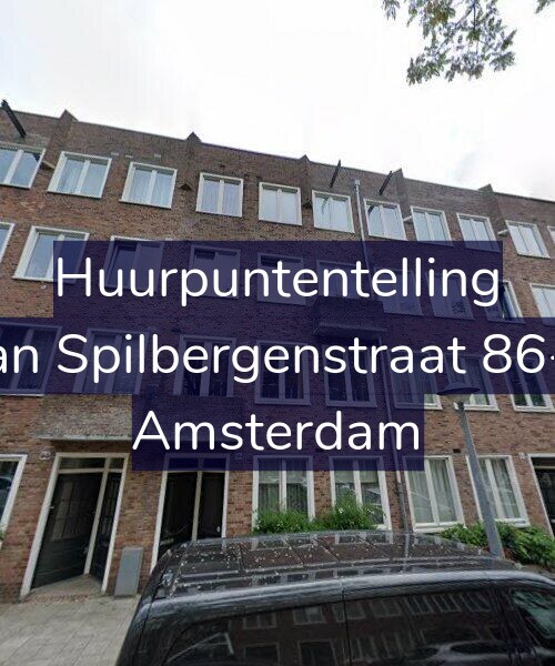 Foto gevel Huurpuntentelling voor Van Spilbergenstraat 86-H, Amsterdam
