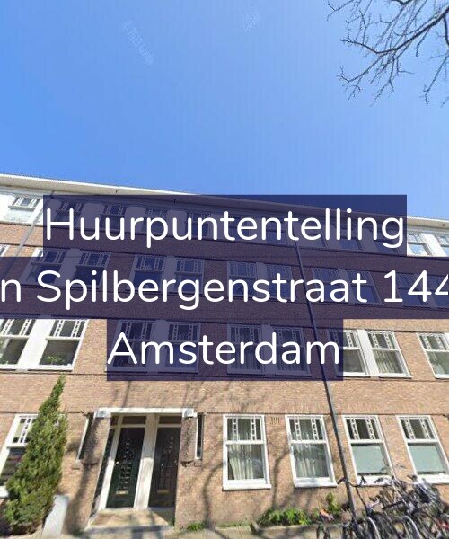 Foto gevel Huurpuntentelling voor Van Spilbergenstraat 144-2, Amsterdam