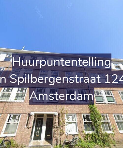 Foto gevel Huurpuntentelling voor Van Spilbergenstraat 124-1, Amsterdam