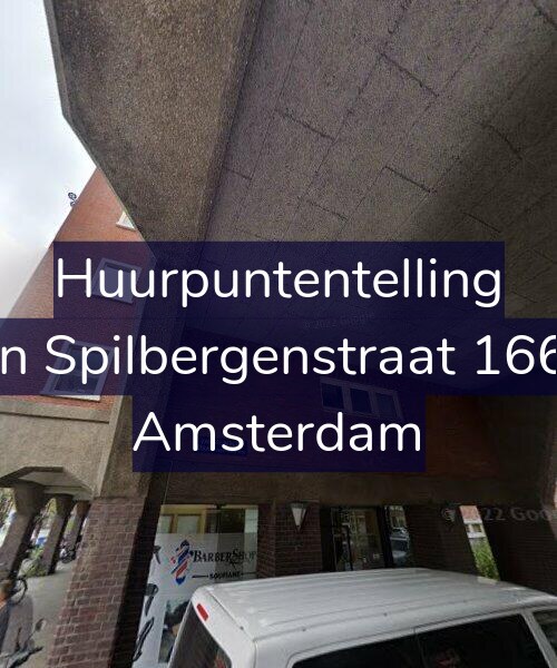 Foto gevel Huurpuntentelling voor Van Spilbergenstraat 166-K, Amsterdam