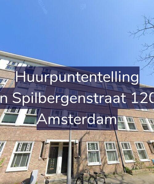 Foto gevel Huurpuntentelling voor Van Spilbergenstraat 120-2, Amsterdam