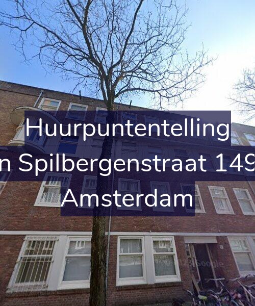 Foto gevel Huurpuntentelling voor Van Spilbergenstraat 149-H, Amsterdam