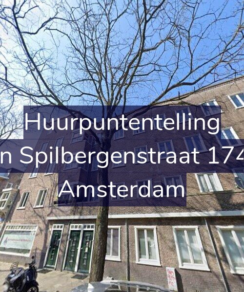 Foto gevel Huurpuntentelling voor Van Spilbergenstraat 174-3, Amsterdam