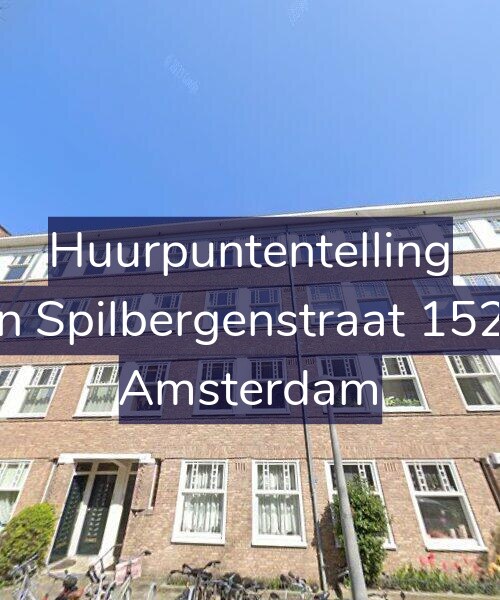 Foto gevel Huurpuntentelling voor Van Spilbergenstraat 152-H, Amsterdam