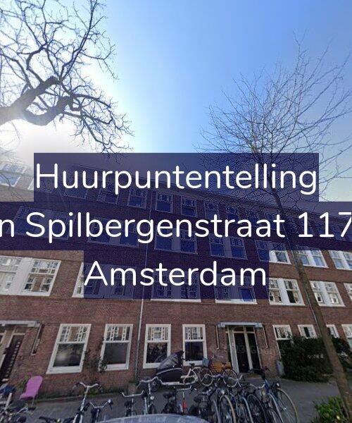 Foto gevel Huurpuntentelling voor Van Spilbergenstraat 117-H, Amsterdam