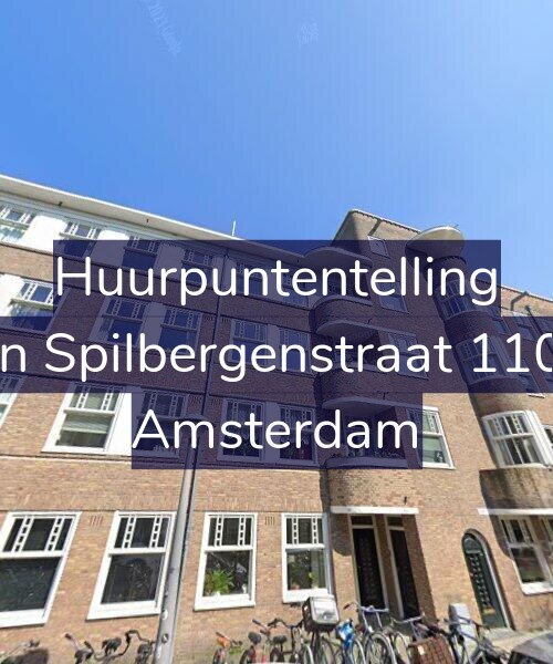 Foto gevel Huurpuntentelling voor Van Spilbergenstraat 110-3, Amsterdam