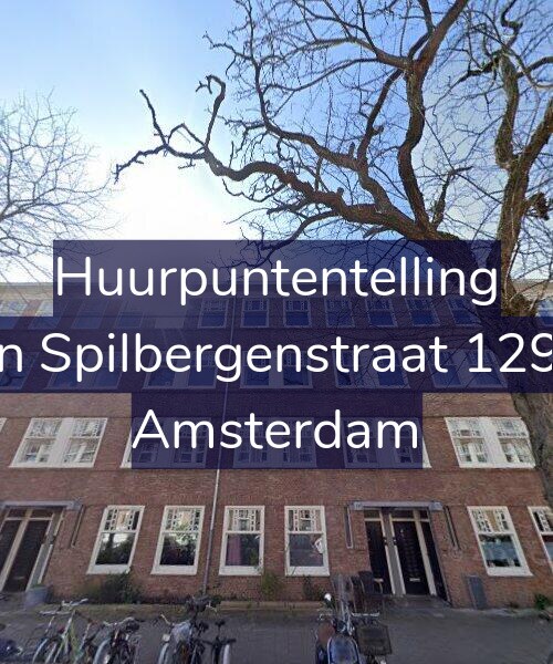 Foto gevel Huurpuntentelling voor Van Spilbergenstraat 129-H, Amsterdam