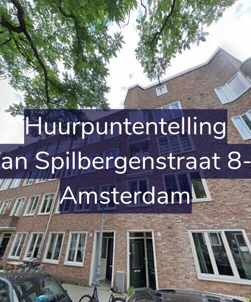 Foto gevel Huurpuntentelling voor Van Spilbergenstraat 8-1, Amsterdam