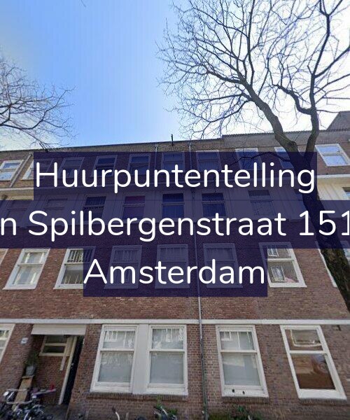 Foto gevel Huurpuntentelling voor Van Spilbergenstraat 151-2, Amsterdam