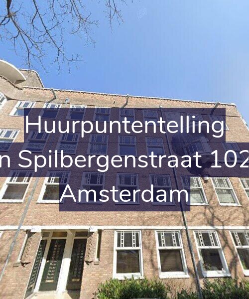 Foto gevel Huurpuntentelling voor Van Spilbergenstraat 102-H, Amsterdam
