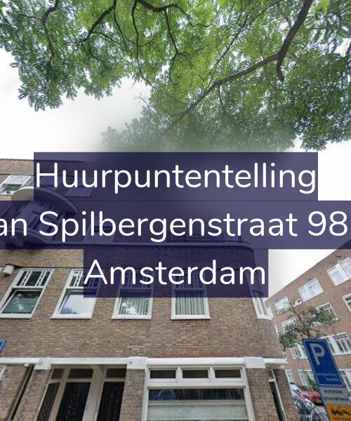 Foto gevel Huurpuntentelling voor Van Spilbergenstraat 98-3, Amsterdam