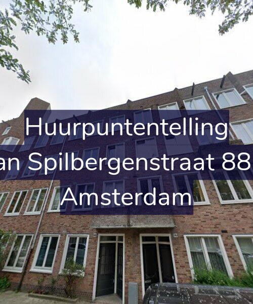 Foto gevel Huurpuntentelling voor Van Spilbergenstraat 88-1, Amsterdam