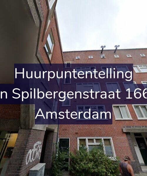 Foto gevel Huurpuntentelling voor Van Spilbergenstraat 166-F, Amsterdam