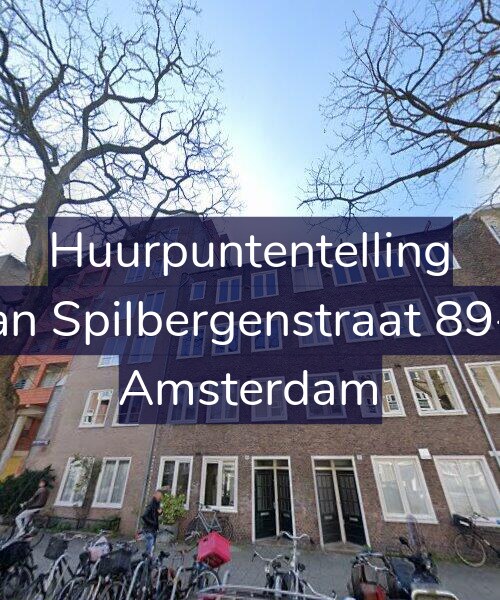 Foto gevel Huurpuntentelling voor Van Spilbergenstraat 89-D, Amsterdam