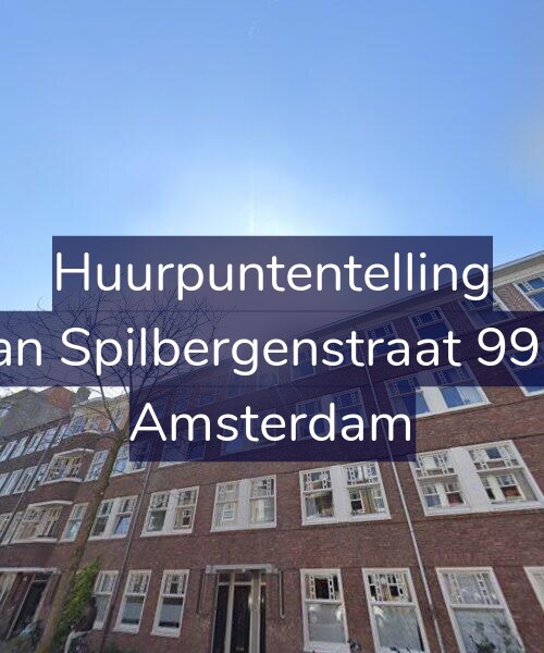 Foto gevel Huurpuntentelling voor Van Spilbergenstraat 99-2, Amsterdam