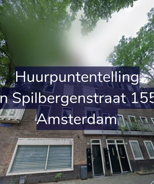 Foto gevel Huurpuntentelling voor Van Spilbergenstraat 155-3, Amsterdam
