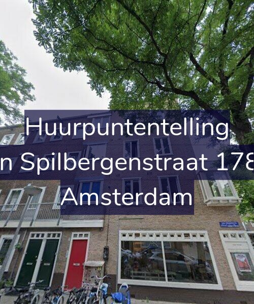 Foto gevel Huurpuntentelling voor Van Spilbergenstraat 178-1, Amsterdam