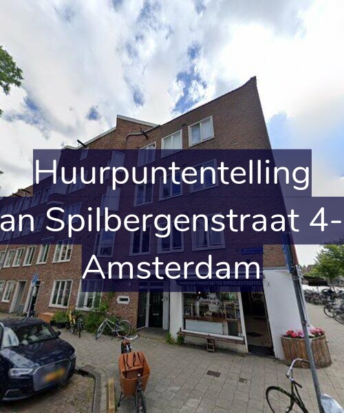 Foto gevel Huurpuntentelling voor Van Spilbergenstraat 4-H, Amsterdam