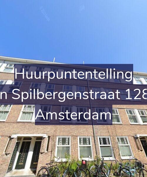 Foto gevel Huurpuntentelling voor Van Spilbergenstraat 128-2, Amsterdam