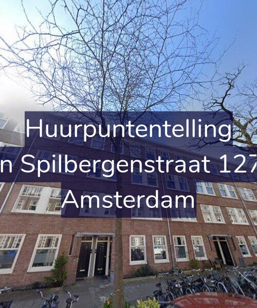 Foto gevel Huurpuntentelling voor Van Spilbergenstraat 127-1, Amsterdam