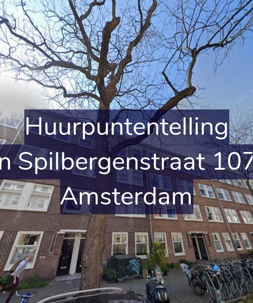 Foto gevel Huurpuntentelling voor Van Spilbergenstraat 107-H, Amsterdam