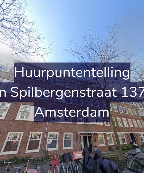 Foto gevel Huurpuntentelling voor Van Spilbergenstraat 137-H, Amsterdam