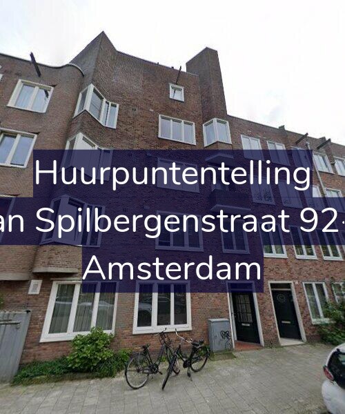 Foto gevel Huurpuntentelling voor Van Spilbergenstraat 92-H, Amsterdam