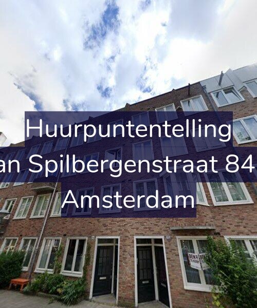 Foto gevel Huurpuntentelling voor Van Spilbergenstraat 84-1, Amsterdam