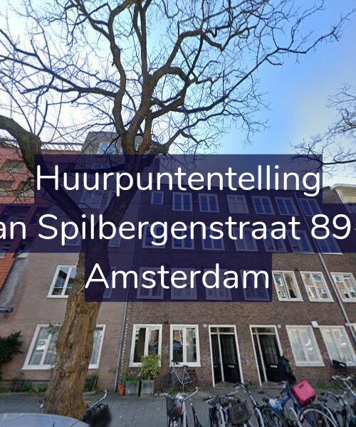 Foto gevel Huurpuntentelling voor Van Spilbergenstraat 89-C, Amsterdam