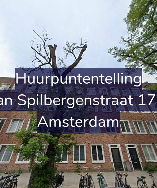 Foto gevel Huurpuntentelling voor Van Spilbergenstraat 17-1, Amsterdam