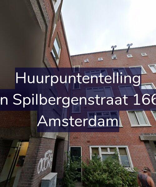 Foto gevel Huurpuntentelling voor Van Spilbergenstraat 166-E, Amsterdam