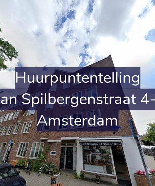 Foto gevel Huurpuntentelling voor Van Spilbergenstraat 4-1, Amsterdam