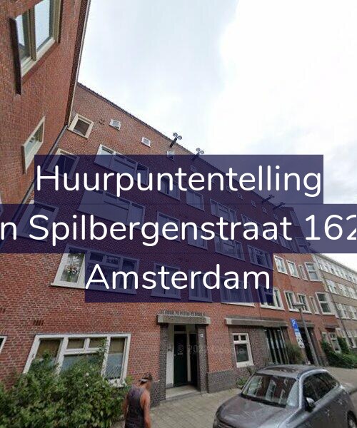 Foto gevel Huurpuntentelling voor Van Spilbergenstraat 162-3, Amsterdam