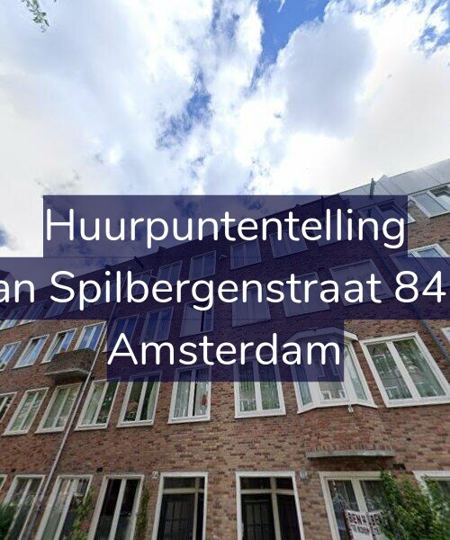 Foto gevel Huurpuntentelling voor Van Spilbergenstraat 84-2, Amsterdam