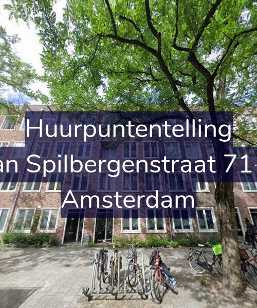 Foto gevel Huurpuntentelling voor Van Spilbergenstraat 71-H, Amsterdam