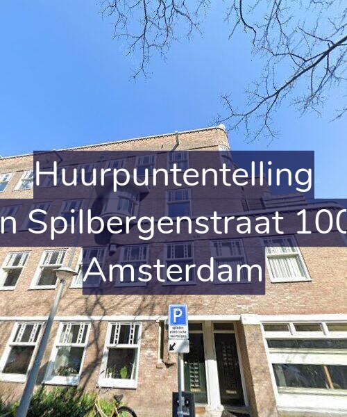 Foto gevel Huurpuntentelling voor Van Spilbergenstraat 100-2, Amsterdam