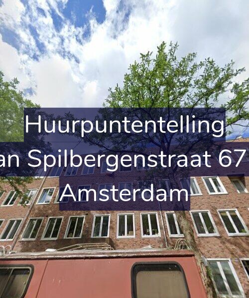 Foto gevel Huurpuntentelling voor Van Spilbergenstraat 67-3, Amsterdam