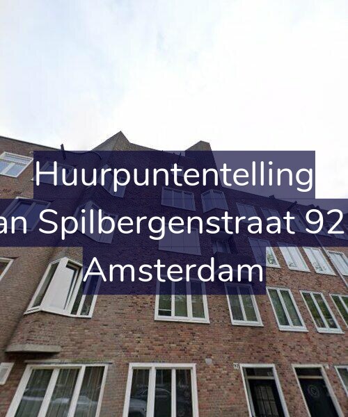Foto gevel Huurpuntentelling voor Van Spilbergenstraat 92-2, Amsterdam