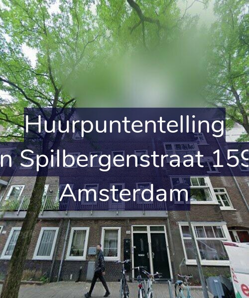 Foto gevel Huurpuntentelling voor Van Spilbergenstraat 159-3, Amsterdam