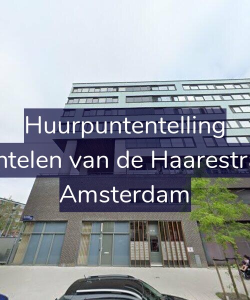 Foto gevel Huurpuntentelling voor Van Suchtelen van de Haarestraat 20-D, Amsterdam