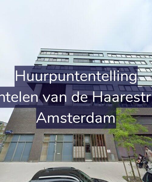 Foto gevel Huurpuntentelling voor Van Suchtelen van de Haarestraat 20-C, Amsterdam