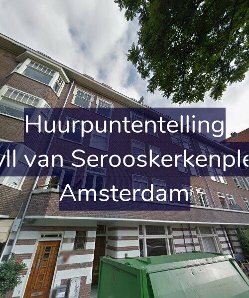 Foto gevel Huurpuntentelling voor Van Tuyll van Serooskerkenplein 39-3, Amsterdam