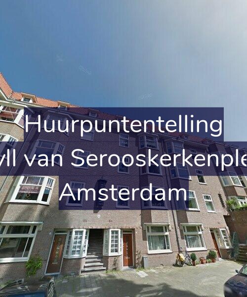 Foto gevel Huurpuntentelling voor Van Tuyll van Serooskerkenplein 12-3, Amsterdam