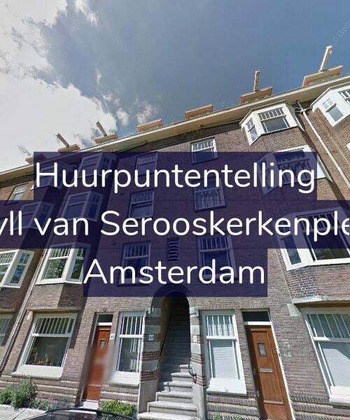 Foto gevel Huurpuntentelling voor Van Tuyll van Serooskerkenplein 44-1, Amsterdam