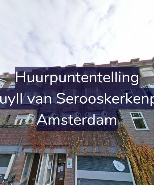 Foto gevel Huurpuntentelling voor Van Tuyll van Serooskerkenplein 1, Amsterdam
