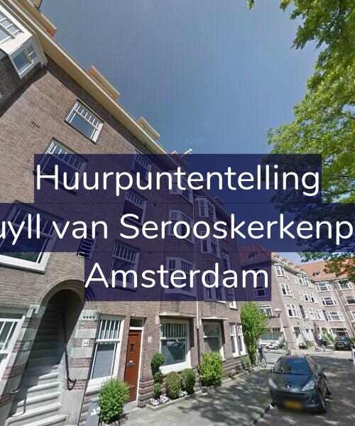 Foto gevel Huurpuntentelling voor Van Tuyll van Serooskerkenplein 32, Amsterdam
