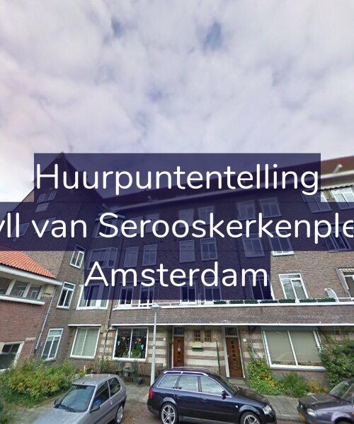 Foto gevel Huurpuntentelling voor Van Tuyll van Serooskerkenplein 54-H, Amsterdam